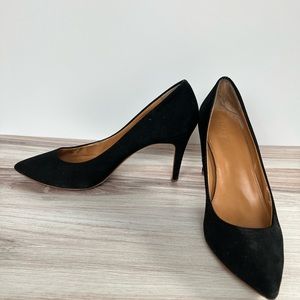 J.Crew Black Suede Pump